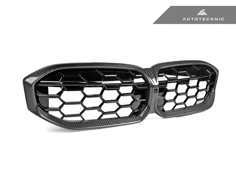 Load image into Gallery viewer, BMW G20 3 - Series LCI - Dry Carbon Fiber Honeycomb Front Grilles - FSPE