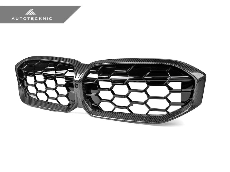 Load image into Gallery viewer, BMW G20 3 - Series LCI - Dry Carbon Fiber Honeycomb Front Grilles - FSPE