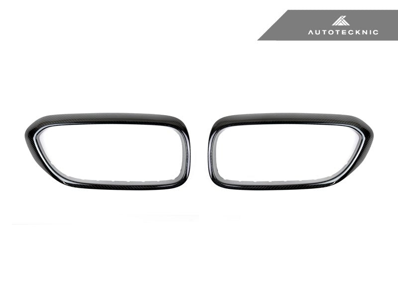 Load image into Gallery viewer, BMW G30 5 - Series - Dry Carbon Fiber Front Grille Covers - FSPE