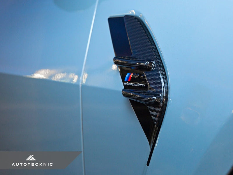 Load image into Gallery viewer, BMW G80 M3 | G82/ G83 M4 Dry Carbon Fiber Fender Trim Set - FSPE