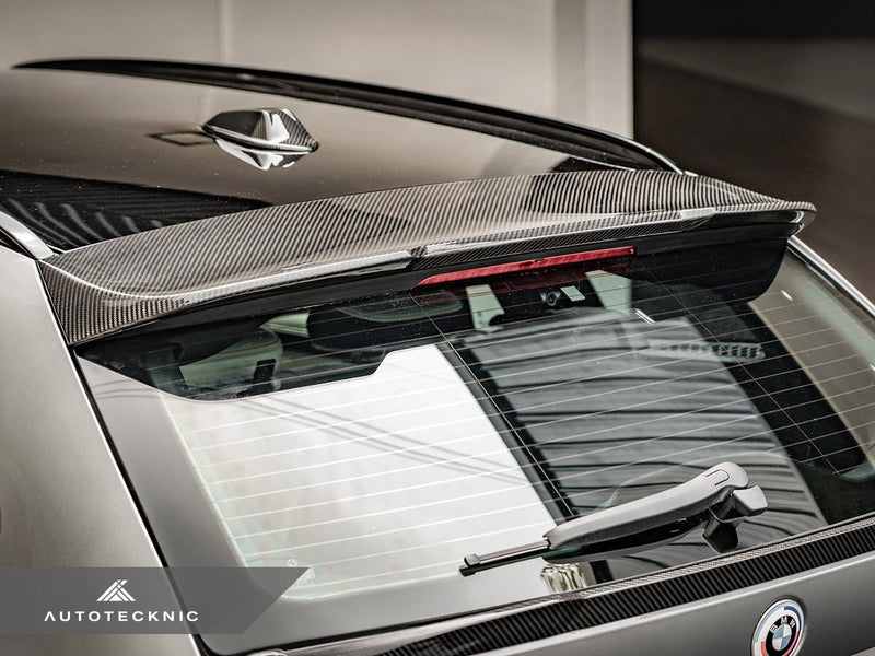 Load image into Gallery viewer, BMW G81 M3 - Dry Carbon Roof Spoiler Add - On - FSPE