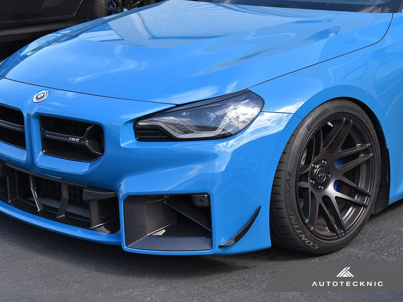 Load image into Gallery viewer, BMW G87 M2 - Carbon Fiber Headlight Trim Set - FSPE