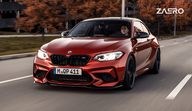 Load image into Gallery viewer, BMW M2 (F87) (2019+) Competition EVO - S Front Splitter (Lip) - FSPE