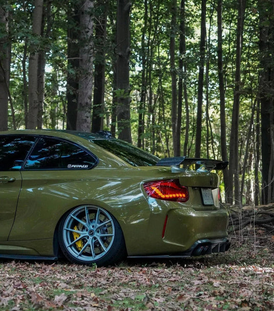 BMW M2 F87 & G87, M3 G80/81, M4 G82/83 TR87 V2 Carbon Fiber Rear Wing - FSPE