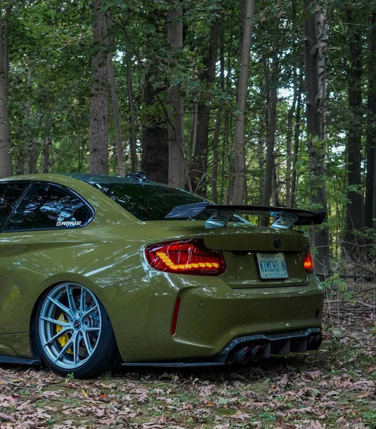 BMW M2 F87 & G87, M3 G80/81, M4 G82/83 TR87 V2 Carbon Fiber Rear Wing - FSPE