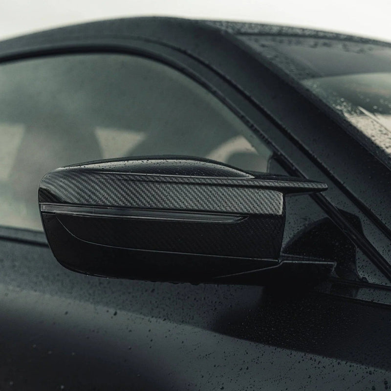 Load image into Gallery viewer, BMW M2, M3, M4, M240i, M340i Carbon Fiber Wing Mirror Covers - FSPE