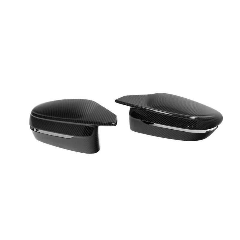 Load image into Gallery viewer, BMW M2, M3, M4, M240i, M340i Carbon Fiber Wing Mirror Covers - FSPE