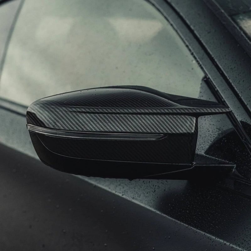 Load image into Gallery viewer, BMW M2, M3, M4, M240i, M340i Carbon Fiber Wing Mirror Covers - FSPE
