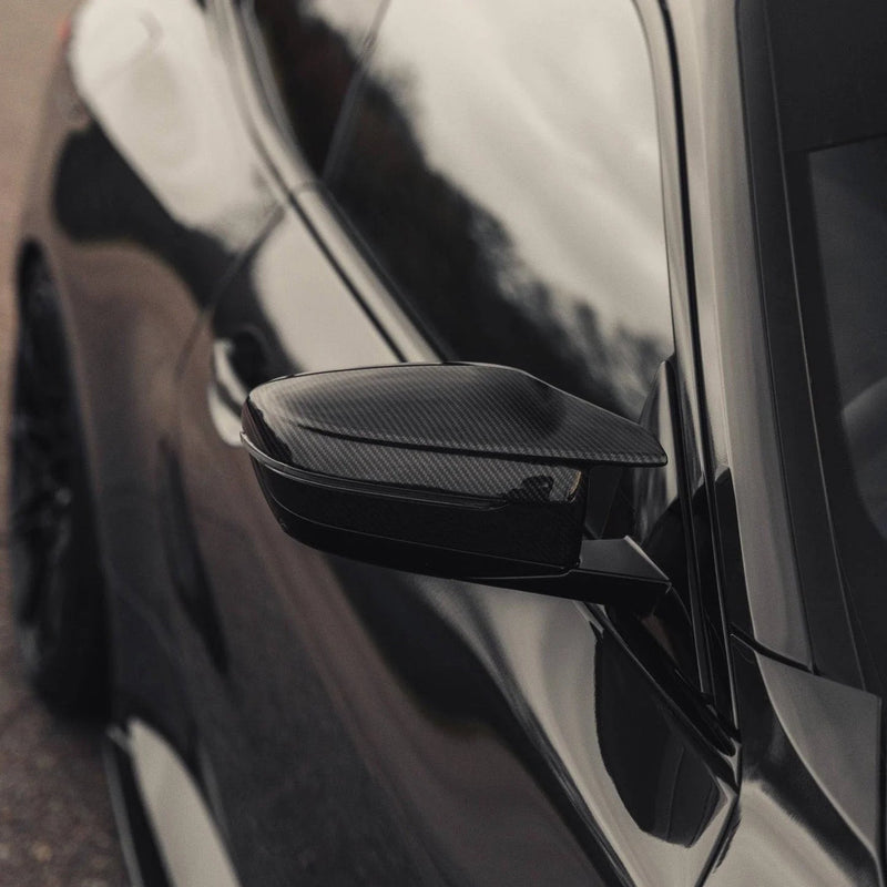 Load image into Gallery viewer, BMW M2, M3, M4, M240i, M340i Carbon Fiber Wing Mirror Covers - FSPE