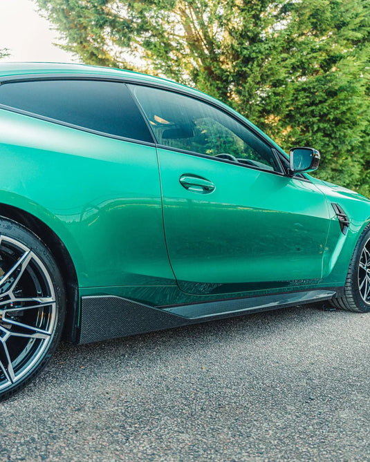 BMW M3 G80 / M4 G82/83 Carbon Fiber Performance Side Skirts - FSPE