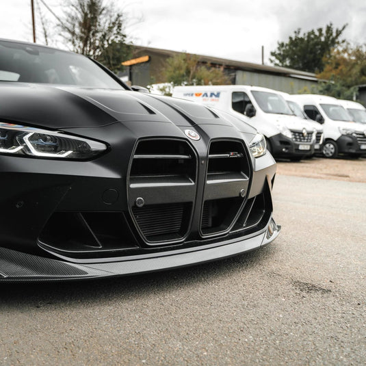 BMW M3 G80/G81, M4 G82/G83Carbon Fiber GT Front Kidney Grilles - FSPE