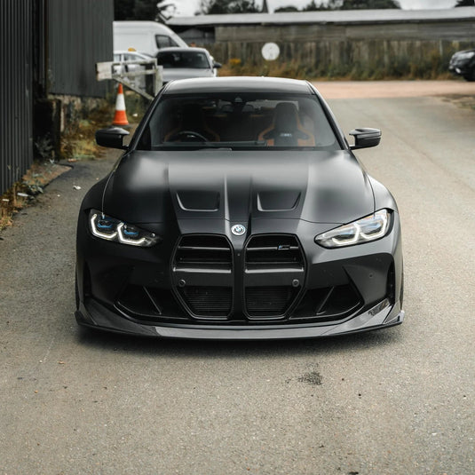 BMW M3 G80/G81, M4 G82/G83Carbon Fiber GT Front Kidney Grilles - FSPE