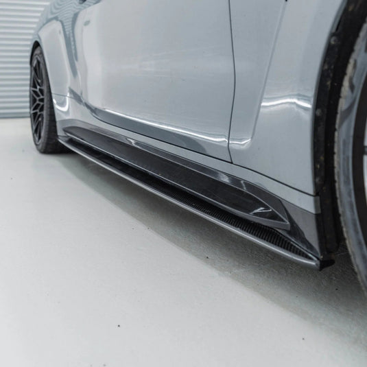 BMW M4 (G82/G83) Carbon Fiber PR - 1 Side Skirts - FSPE