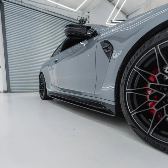 BMW M4 (G82/G83) Carbon Fiber PR - 1 Side Skirts - FSPE