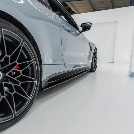 BMW M4 (G82/G83) Carbon Fiber PR - 1 Side Skirts - FSPE