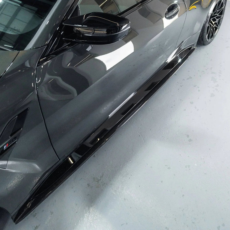 Load image into Gallery viewer, BMW M4 (G82/G83) Carbon Fiber PR - 1 Side Skirts - FSPE