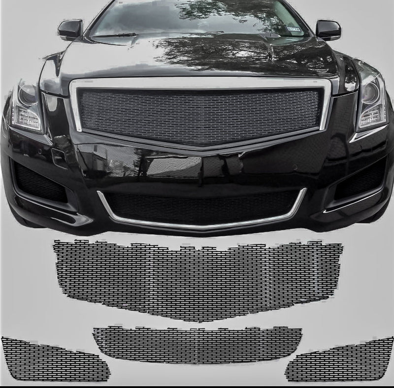 Load image into Gallery viewer, Cadillac ATS (2013 - 2014) Top & Bottom Grille Mesh Set - FSPE