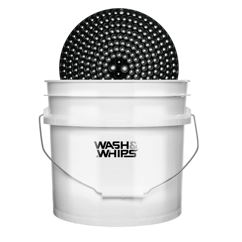 Load image into Gallery viewer, Chenille Premium Scratch - Free Microfiber Lint - Free Blue Wash Mitt 8" x 10"in & Black Pitstop Particle Interceptor - FSPE