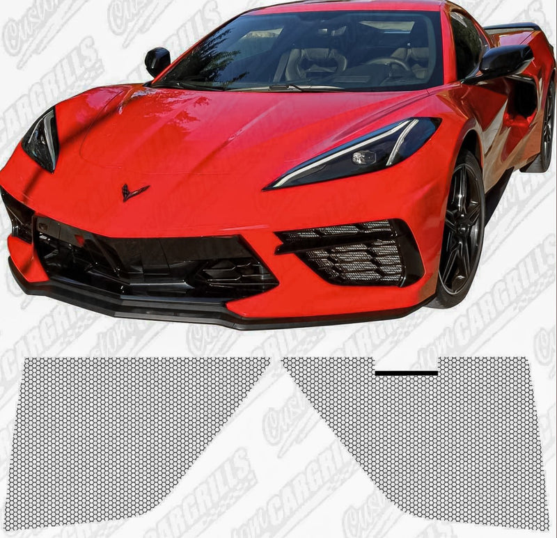 Load image into Gallery viewer, Chevrolet Corvette C8 (2020-2024) Grille Mesh Set - FSPE