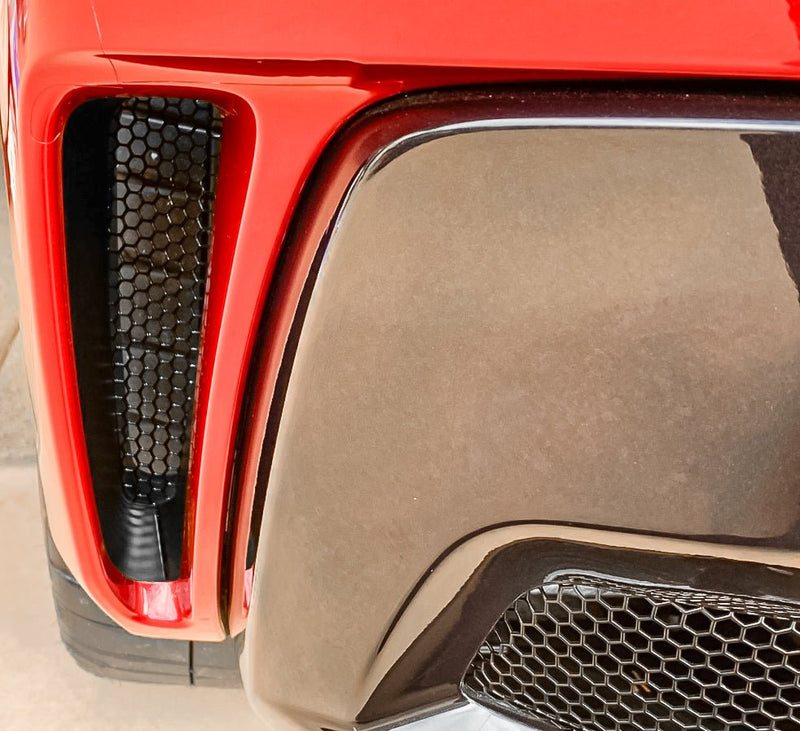 Load image into Gallery viewer, Chevrolet Corvette C8 Z06 & E-Ray Rear Wheel Bumper Diffusor Mesh Set (2023-2024) - FSPE