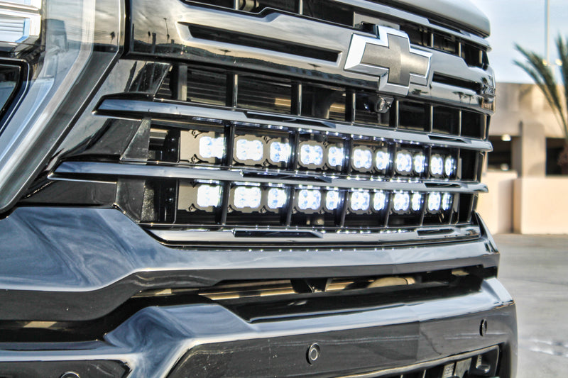 Load image into Gallery viewer, Chevrolet Silverado 2500/3500HD Dual 40-Inch Light Bars (2020-2026) - PRO