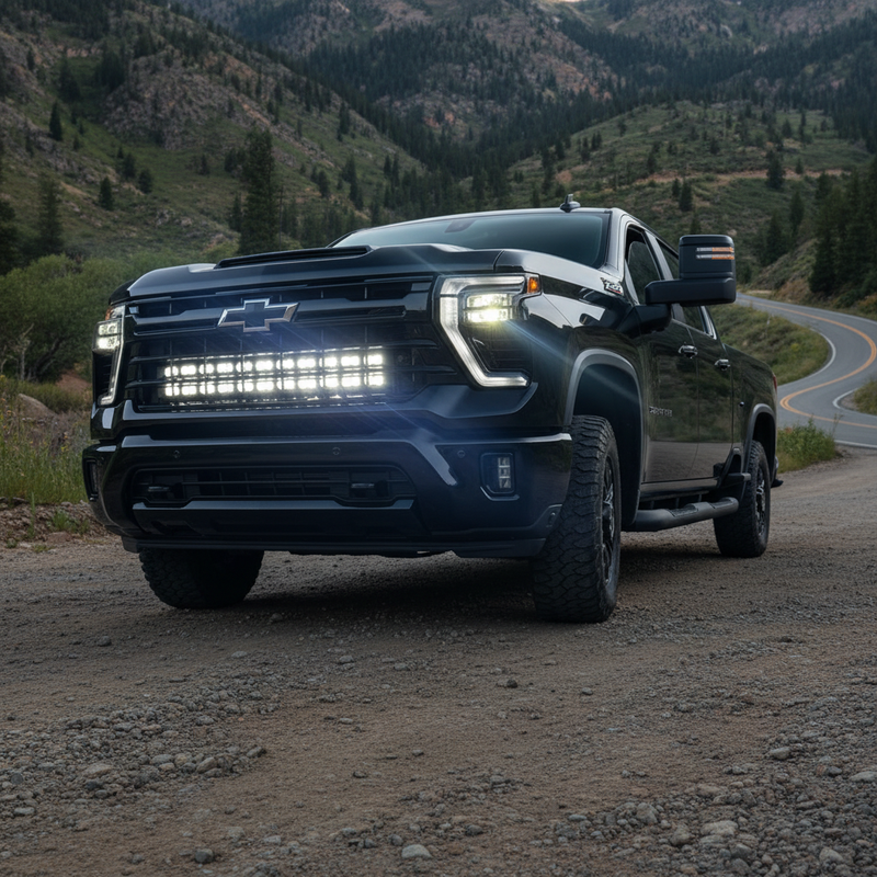 Load image into Gallery viewer, Chevrolet Silverado 2500/3500HD Dual 40-Inch Light Bars (2020-2026) - PRO