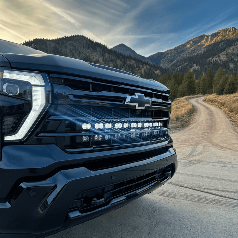 Load image into Gallery viewer, Chevrolet Silverado 2500/3500HD Single 40in Light Bar (2020 - 2026) - PRO - FSPE