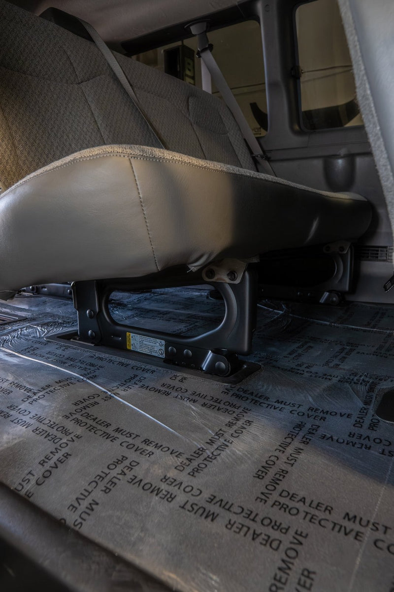 Load image into Gallery viewer, Chevy Express / GMC Savana 3500 Seat Blanking Plates (pair) - FSPE