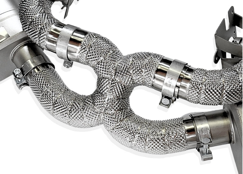 Load image into Gallery viewer, Corvette C8 Stingray (AFM) X - pipe Exhaust System VANTA Edition - FSPE