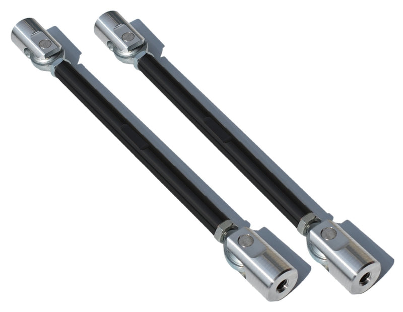 Load image into Gallery viewer, CUSTOM LENGTH - BLACK Adjustable Splitter Support Rods (PAIR) - FSPE