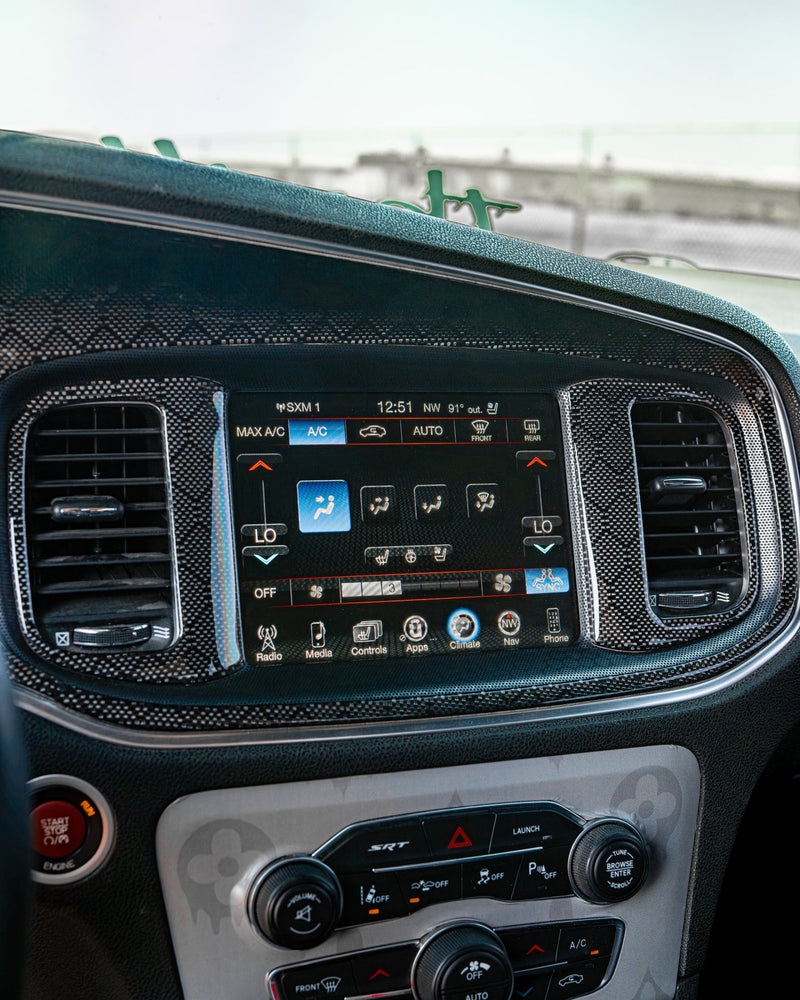 Load image into Gallery viewer, Dodge Charger (2015 - 2023) Carbon Fiber Full Dashboard Trim Kit - FSPE