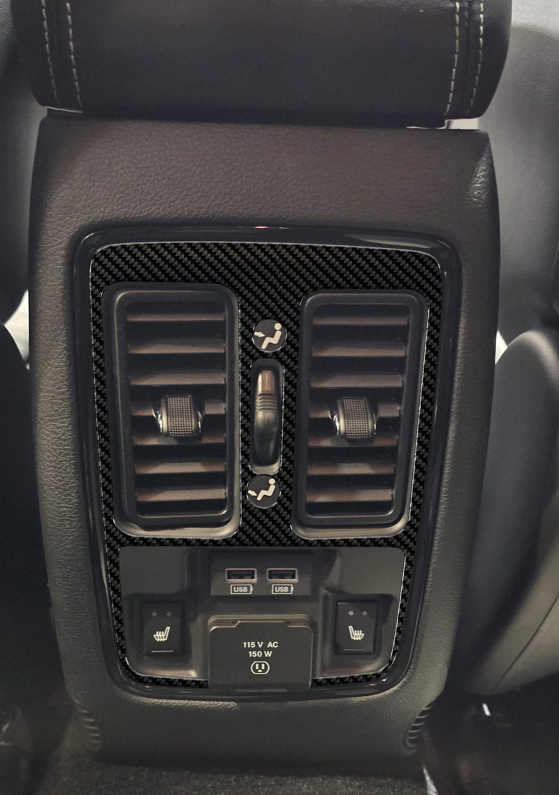 Load image into Gallery viewer, Dodge Durango (2021 - 2025) Carbon Fiber Rear Vent Trim - FSPE