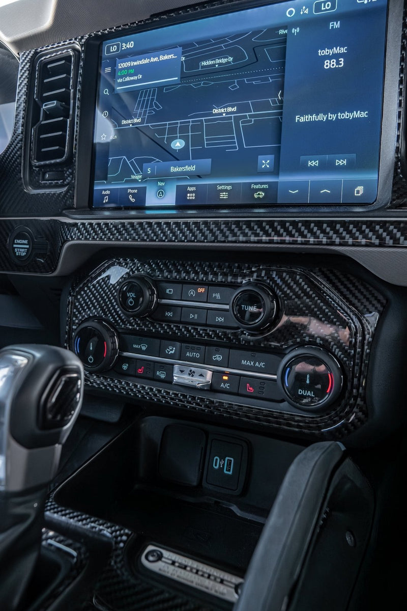 Load image into Gallery viewer, Ford Bronco (2021-2023) Carbon Fiber Climate Control Trim - FSPE