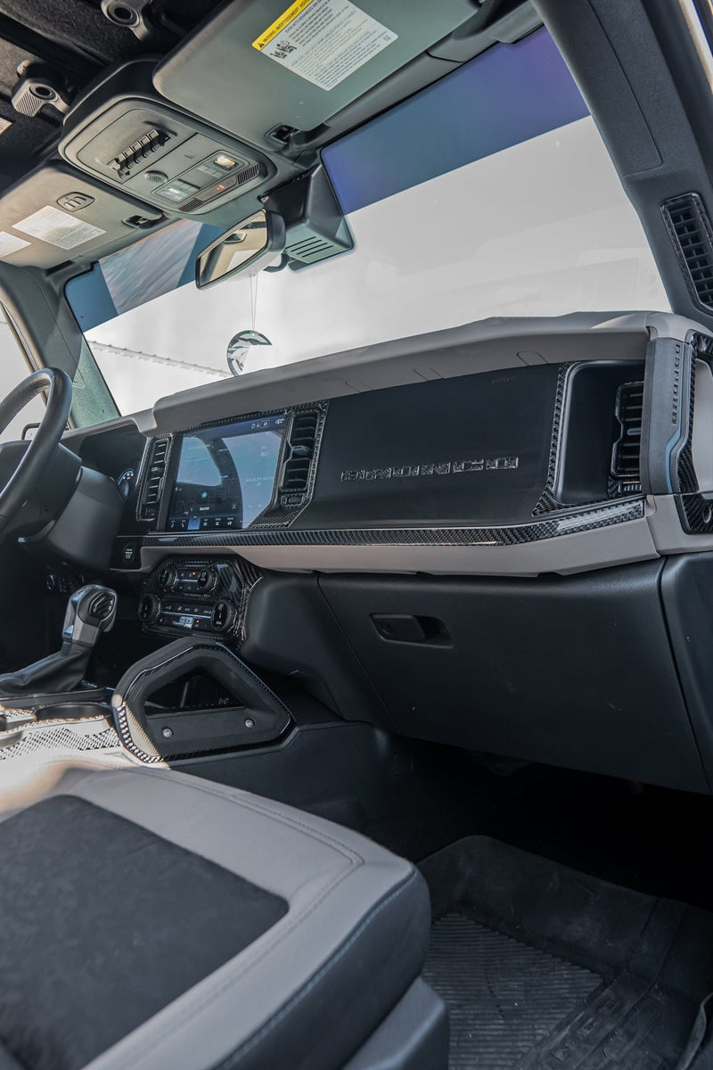 Load image into Gallery viewer, Ford Bronco (2021-2023) Carbon Fiber Dash Accent Trim - FSPE