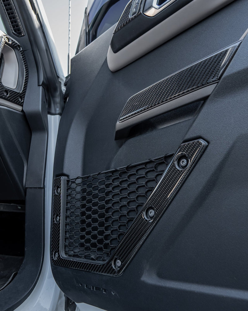 Load image into Gallery viewer, Ford Bronco (2021-2023) Carbon Fiber Door Net Compartments - FSPE
