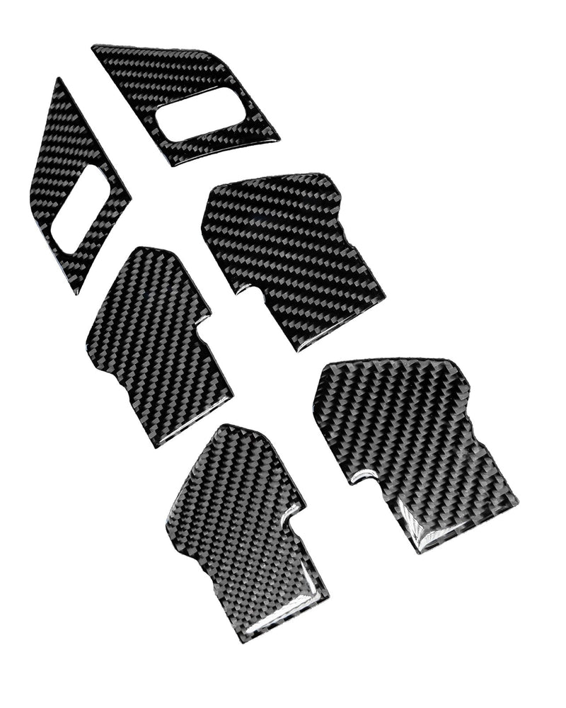 Load image into Gallery viewer, Ford Bronco (2021-2023) Carbon Fiber Inner Door Handle And Door Lock Trims - FSPE