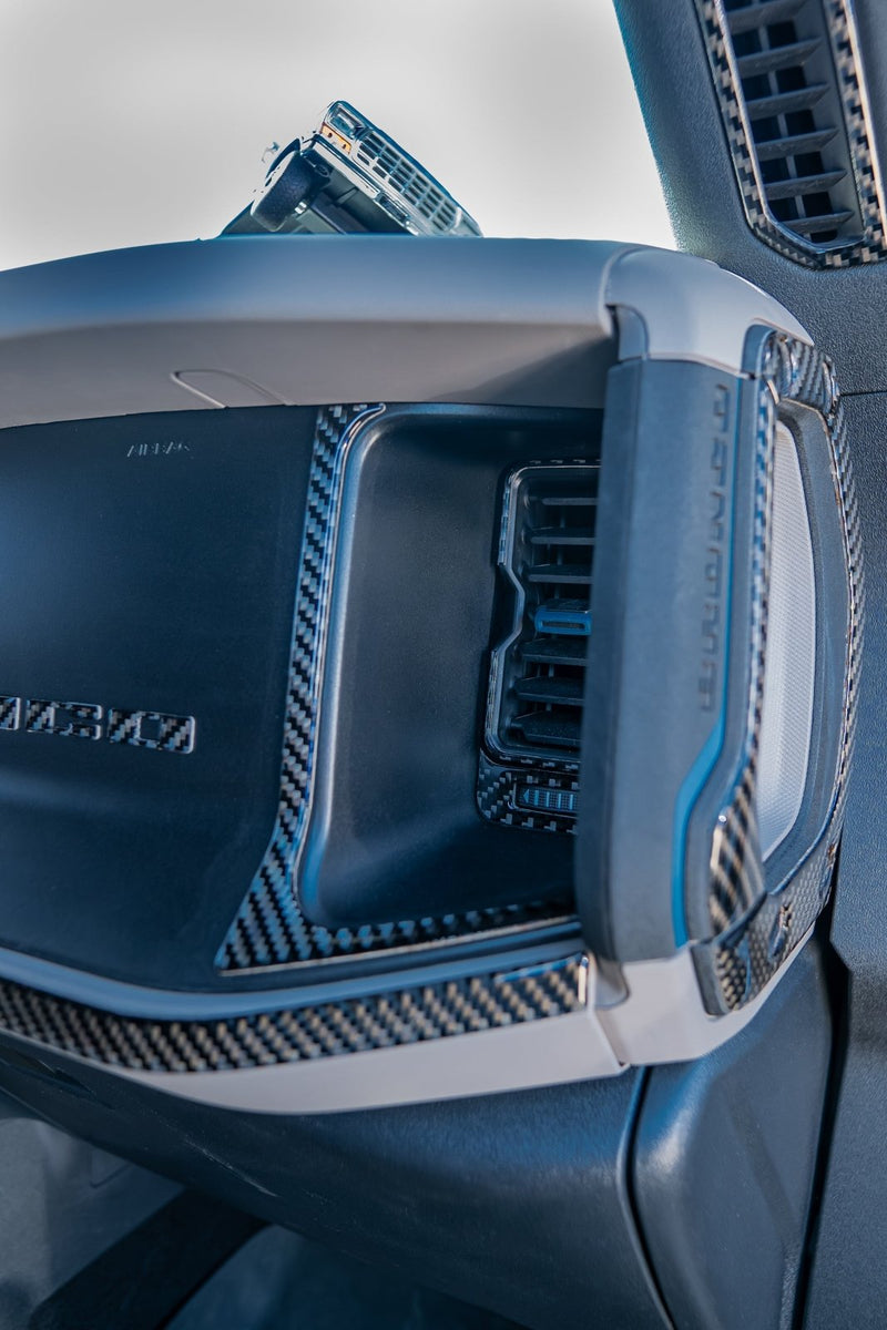 Load image into Gallery viewer, Ford Bronco (2021-2023) Carbon Fiber Inner Vents And Steering Accent - FSPE