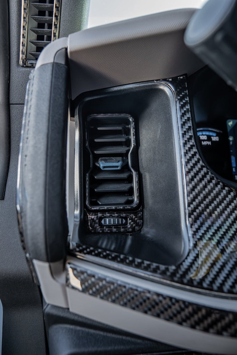 Load image into Gallery viewer, Ford Bronco (2021-2023) Carbon Fiber Inner Vents And Steering Accent - FSPE