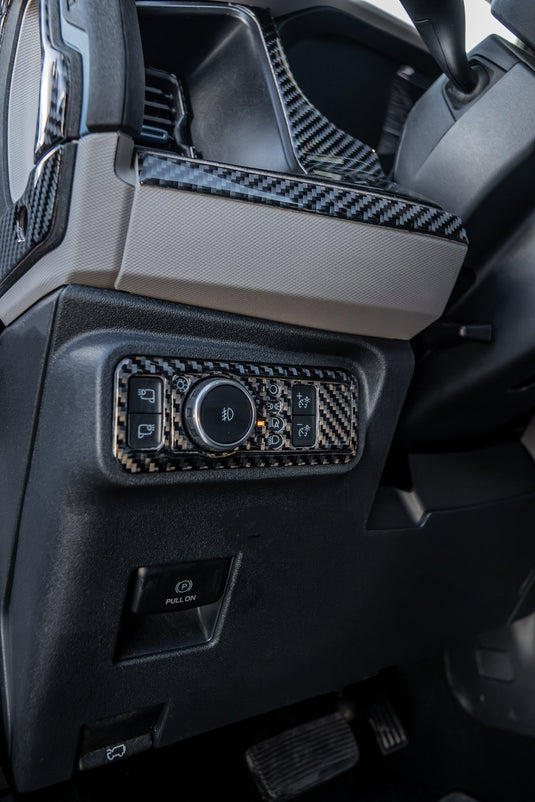 Ford Bronco (2021-2023) Carbon Fiber Light Control On Mirrors - FSPE