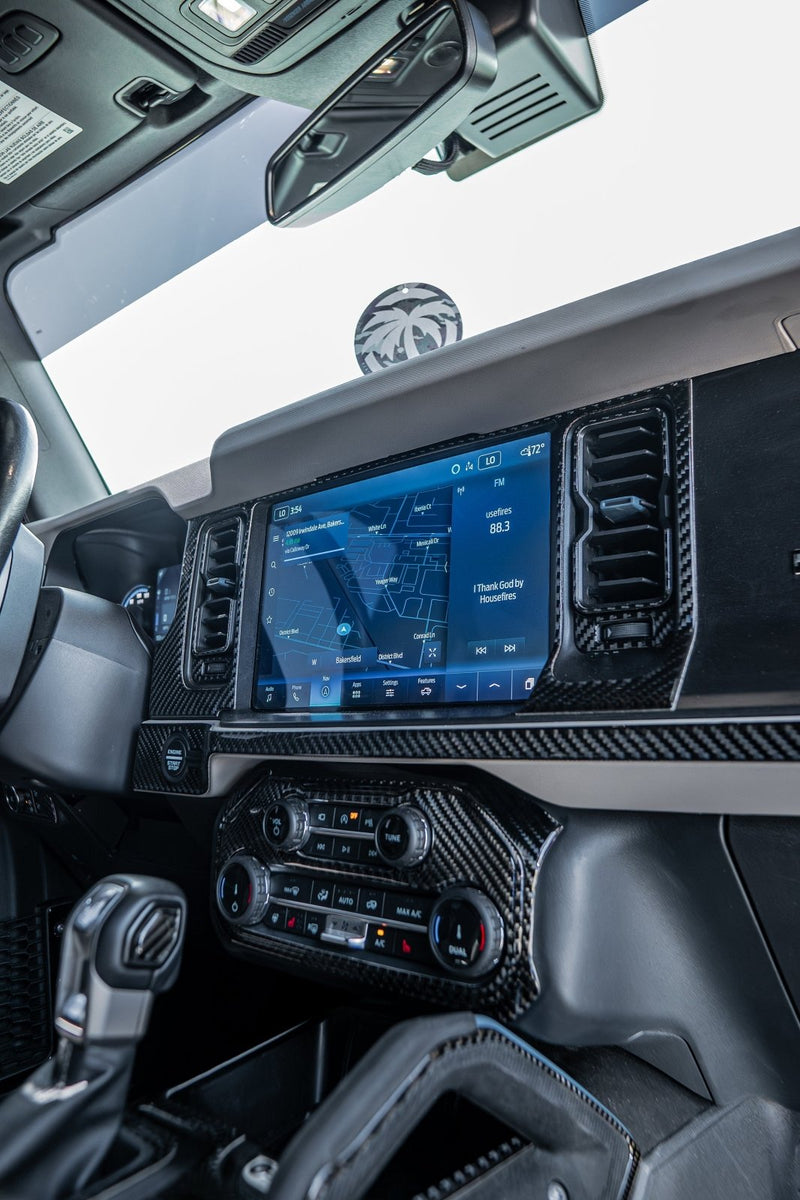 Load image into Gallery viewer, Ford Bronco (2021-2023) Carbon Fiber Multimedia Screen - FSPE