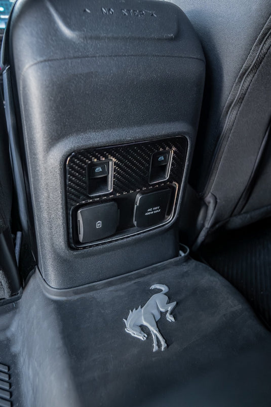 Ford Bronco (2021-2023) Carbon Fiber Rear Console Trim - FSPE