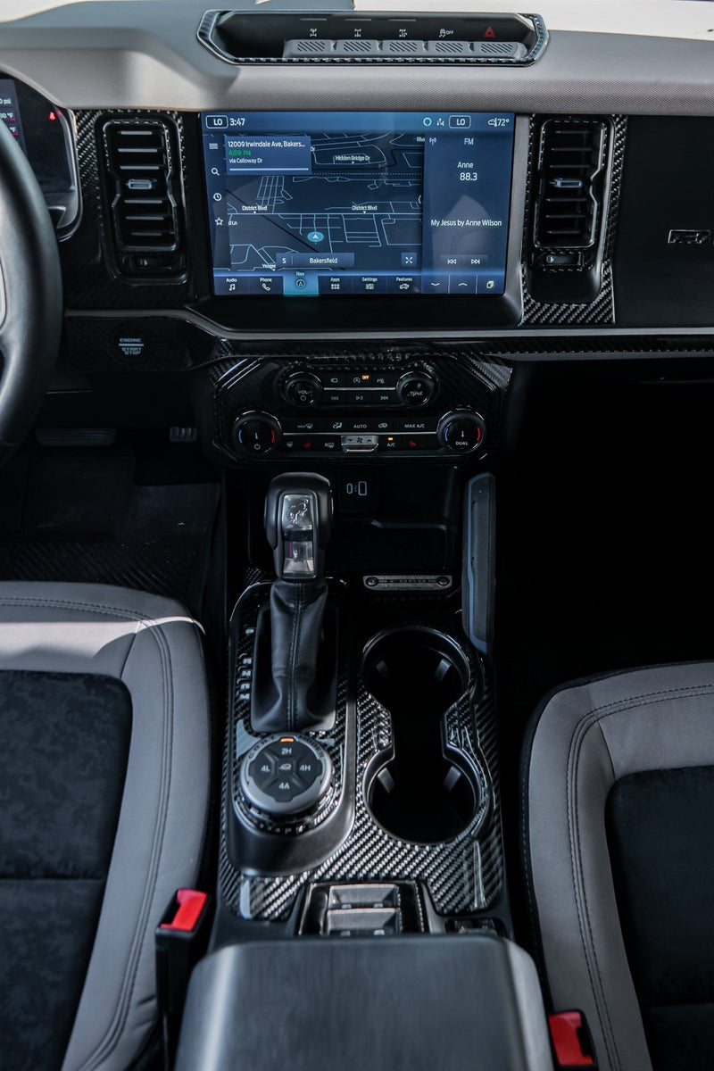Load image into Gallery viewer, Ford Bronco (2021-2023) Carbon Fiber Shifter Console Trim - FSPE
