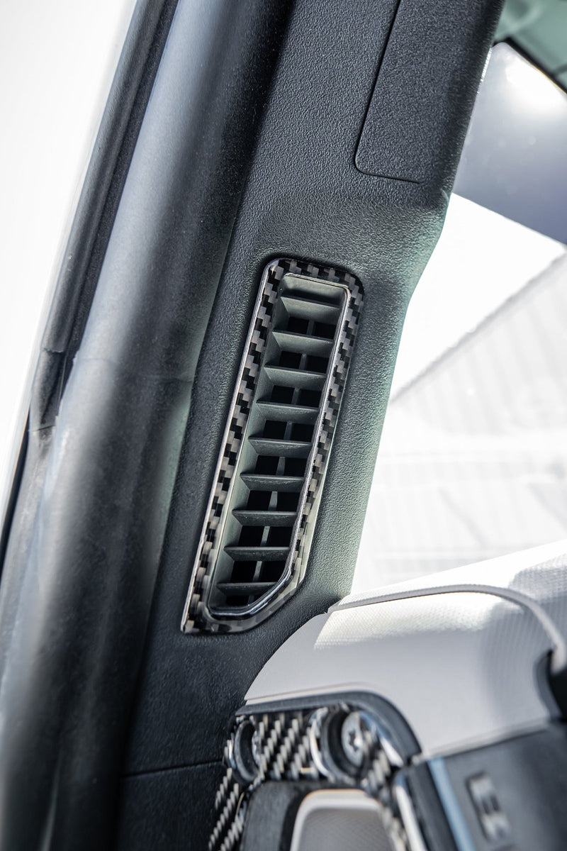Load image into Gallery viewer, Ford Bronco (2021-2023) Carbon Fiber Upper Driver And Passenger Vents - FSPE