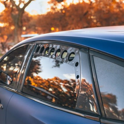 Load image into Gallery viewer, Ford Focus SE / ST / RS (2011 - 2018) Rear Window Vents (PAIR) - Hatchbacks - FSPE