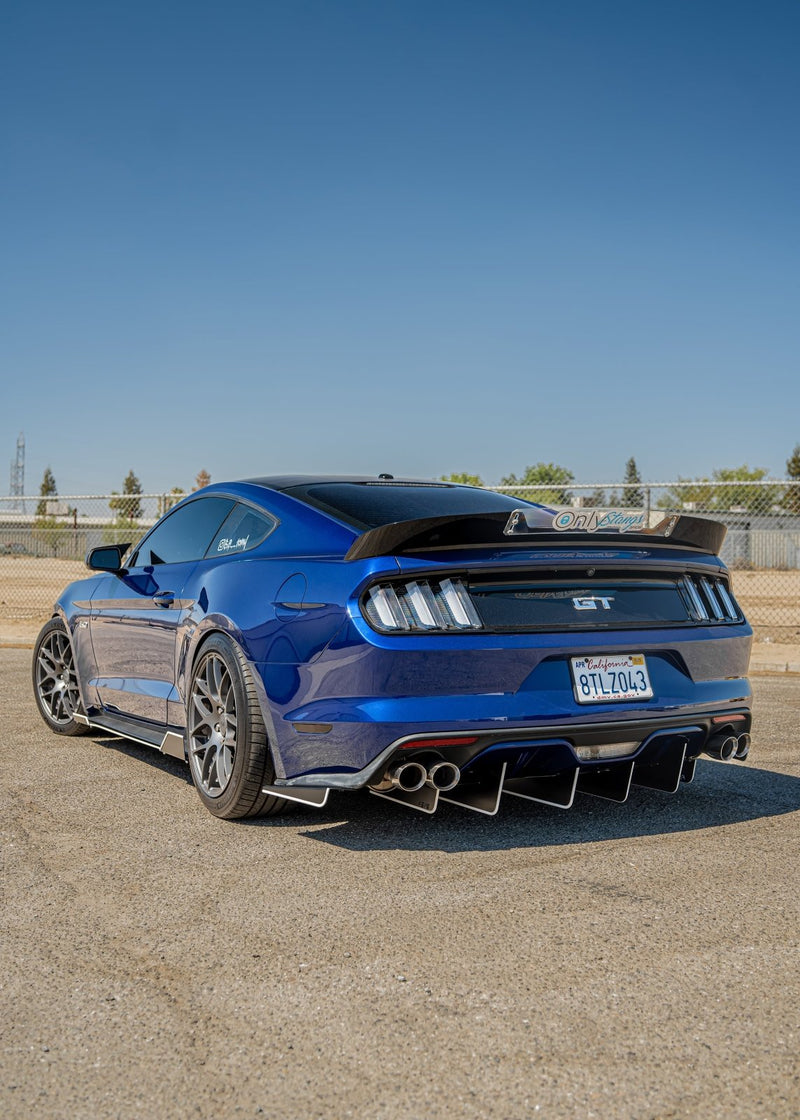 Load image into Gallery viewer, Ford Mustang (2015 - 2017) Rear Diffuser V1 - FSPE