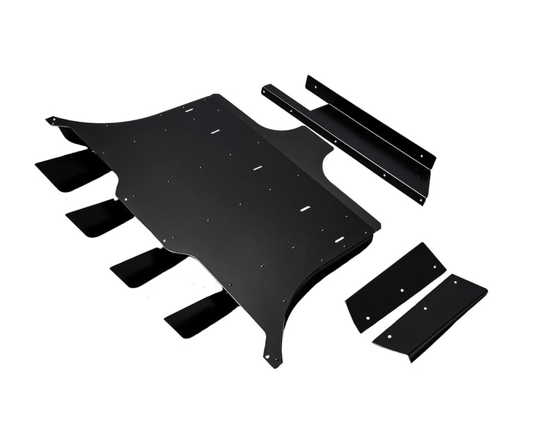 Load image into Gallery viewer, Ford Mustang (2018 - 2023) Ecoboost ATHENA Rear Diffuser & Spats - FSPE