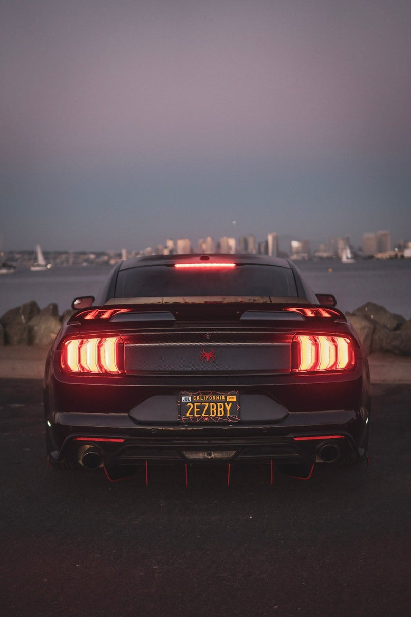Load image into Gallery viewer, Ford Mustang (2018 - 2023) Ecoboost ATHENA Rear Diffuser & Spats - FSPE