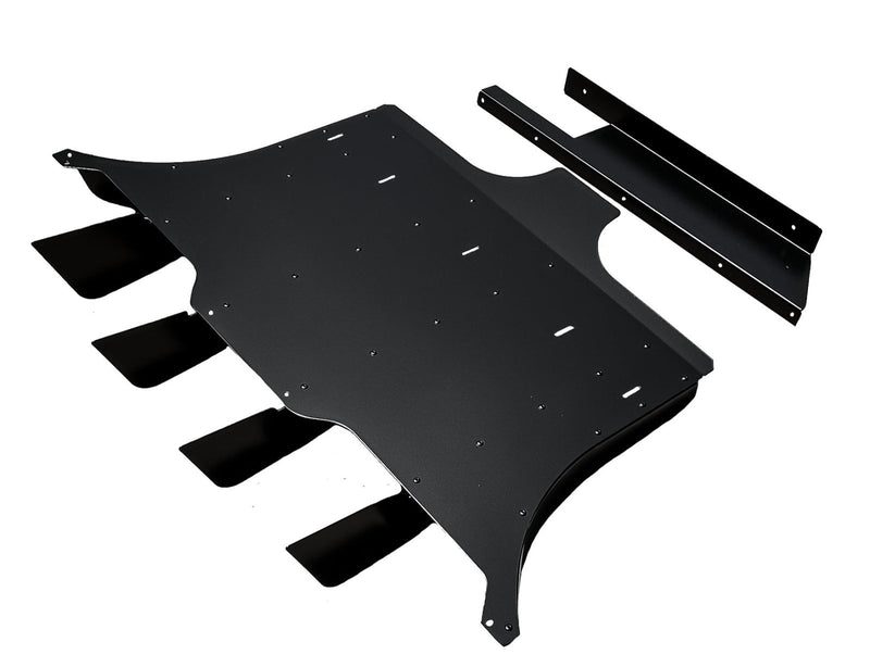 Load image into Gallery viewer, Ford Mustang (2018 - 2023) Ecoboost ATHENA Rear Diffuser & Spats - FSPE