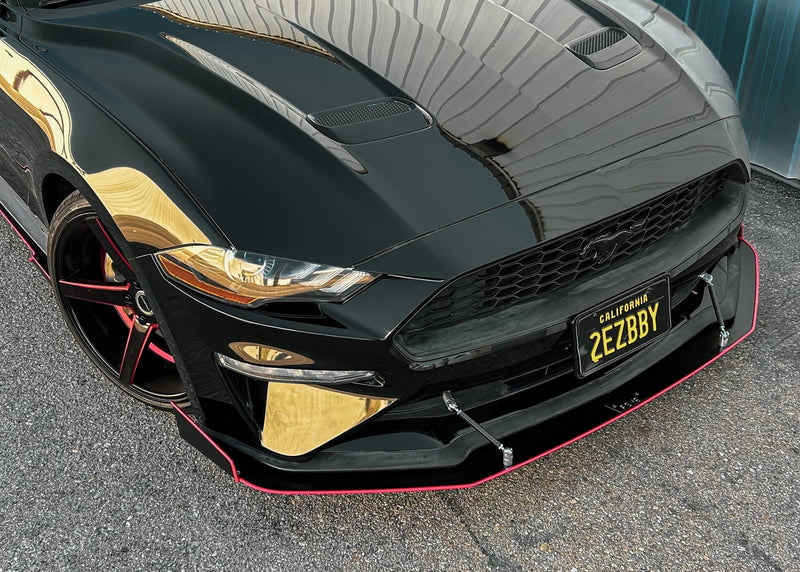 Load image into Gallery viewer, Ford Mustang (2018 - 2023) Ecoboost/GT CHAOS Front Splitter - FSPE
