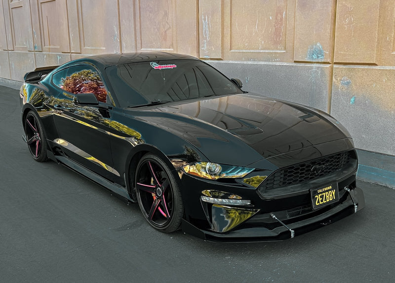 Load image into Gallery viewer, Ford Mustang (2018 - 2023) Ecoboost/GT CHAOS Front Splitter - FSPE